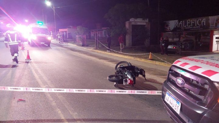 Murió un joven motociclista en la Ruta 28 de Tanti