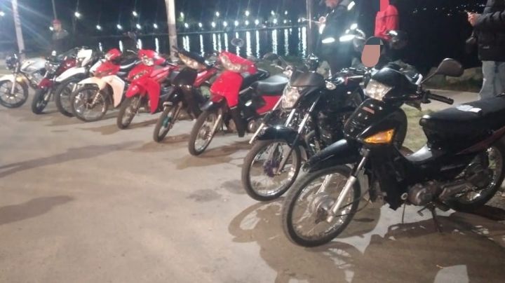 Se secuestraron 30 motocicletas durante los controles en Carlos Paz