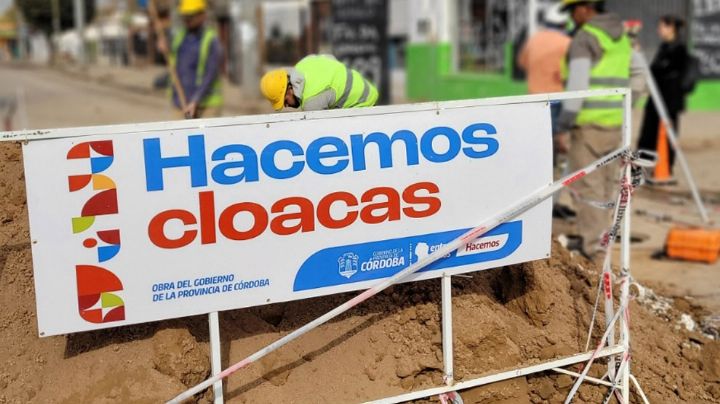 Tanti: El avance de la obra de cloacas que beneficiará al lago