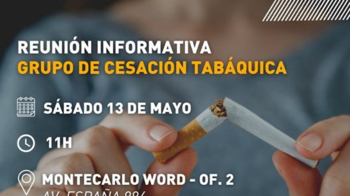 La Falda: Invitan a una reunión para dejar de fumar