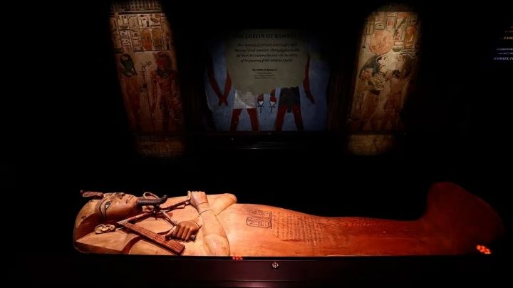El sarcófago de Ramsés II será expuesto en París