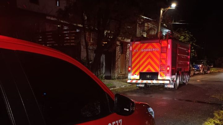 Estaba durmiendo cuando se desató un incendio en su casa