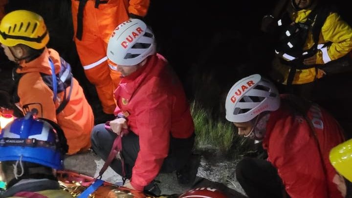 Rescataron a un joven herido en el Cerro Champaquí
