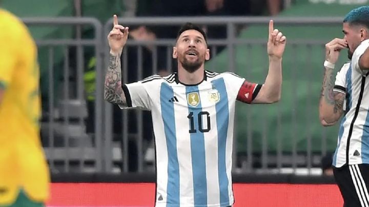 Messi marcó el gol más rápido de toda su carrera