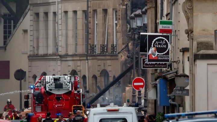Una explosión en un edificio de París dejó al menos 24 heridos