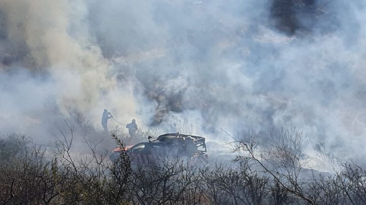 Un incendio causó preocupación en Carlos Paz Sierras