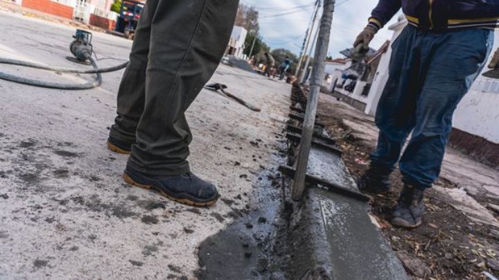 Capilla del Monte continúa con la reparación de las calles dañadas