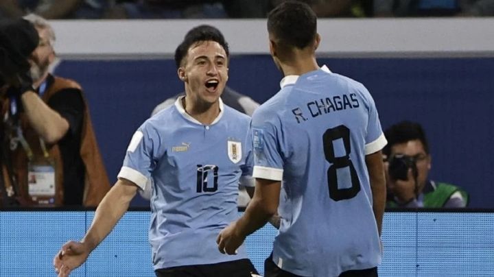 Uruguay avanzó a semifinales y sueña con el título del Mundial Sub 20