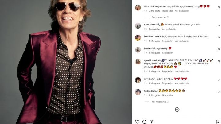 Mick Jagger llegó a los 80: los homenajes de sus compañeros