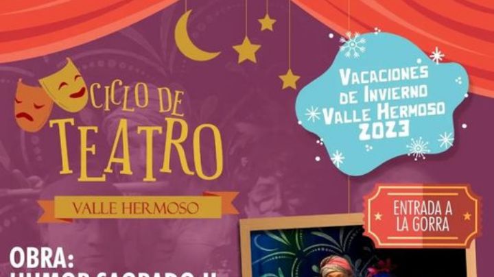 Valle Hermoso: Se presentará la obra de teatro «Humor Sagrado II»