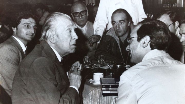 Cuando Jorge Luis Borges visitó Cosquín y fue entrevistado por Aldo Parfeniuk