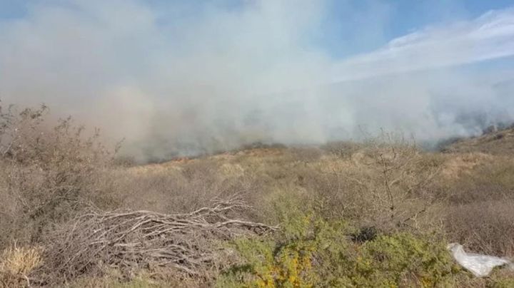 Controlaron un incendio forestal en La Calera