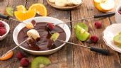 Irresistible: fondue de chocolate con frutas frescas
