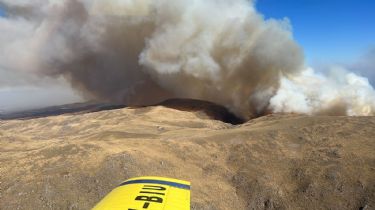El humo de los incendios invadió el Valle de Punilla