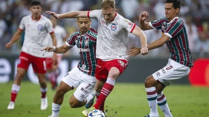 Argentinos cayó con Fluminense y se despidió de la Libertadores