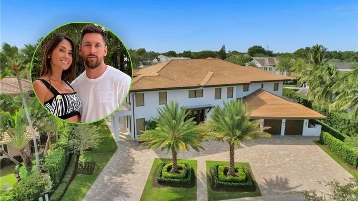 La impresionante mansión donde vivirá la familia Messi en Miami