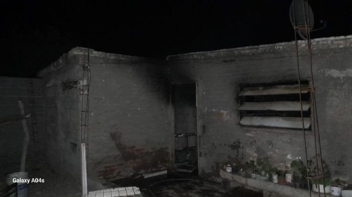 Tragedia: Una niña murió en un voraz incendio en Traslasierra