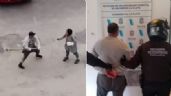 Un hombre fue detenido luego de atacar a una mujer con una azada