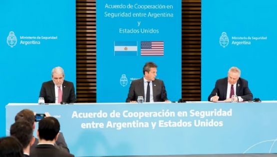 Argentina firmó un acuerdo sobre seguridad con Estados Unidos