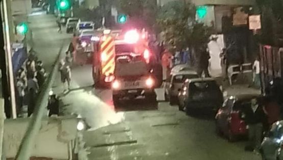 Se incendió un edificio en Córdoba y fue evacuado por completo