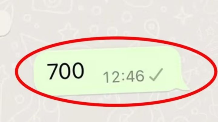 WhatsApp: ¿qué significa si recibís el número 700?