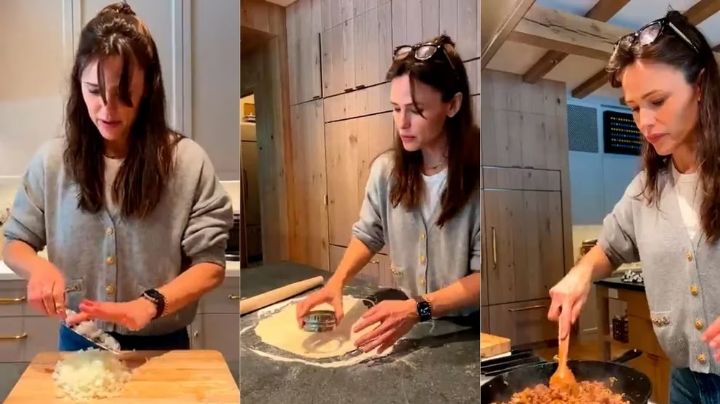 Video: Jennifer Garner sorprendió al preparar una comida típica de Argentina