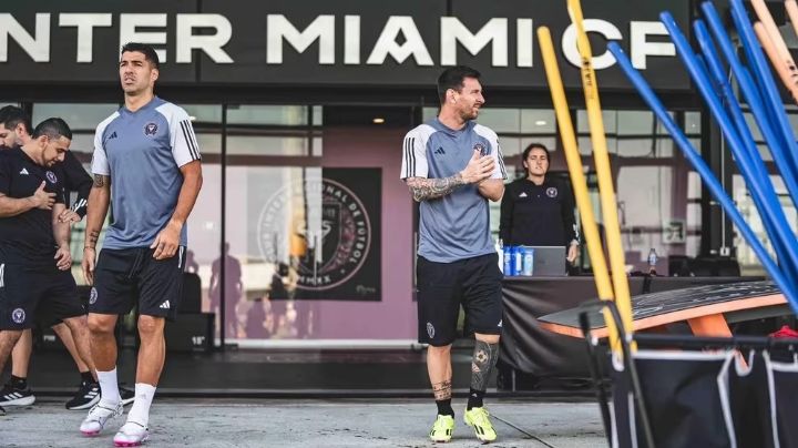 El reencuentro de Messi y Suárez en el Inter Miami