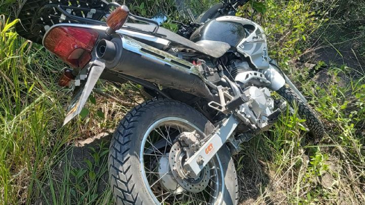 Hallaron en Cuesta Blanca una moto que había sido robada